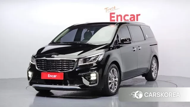 Kia The New Carnival 2018 Черный из Кореи
