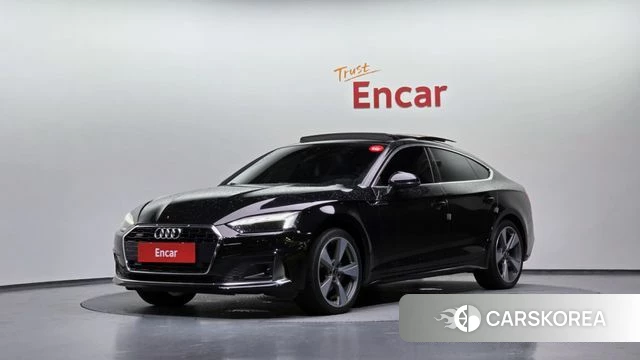 Audi A5 (F5) 2021 Черный из Кореи