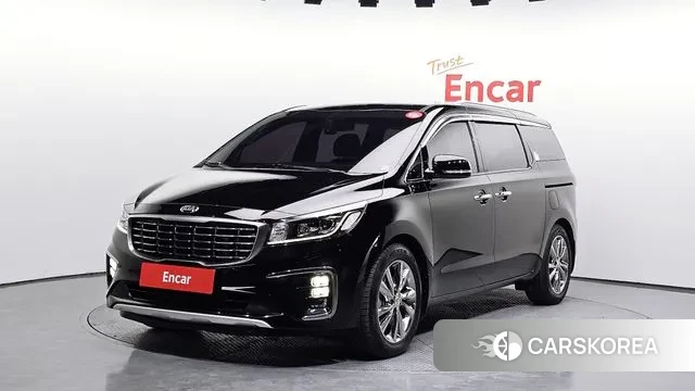 Kia The New Carnival 2018 Черный из Кореи