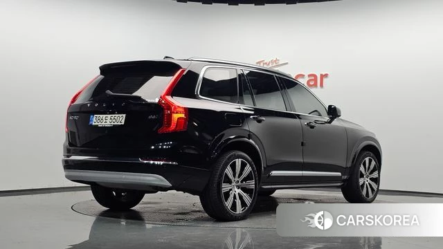 Volvo XC90 second Generation 2021 Черный из Кореи