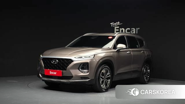 Hyundai Santa Fe TM 2018 Золотой из Кореи