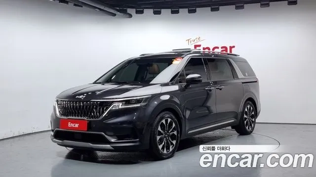 Kia Carnival 4th generation 2022 Серый из Кореи