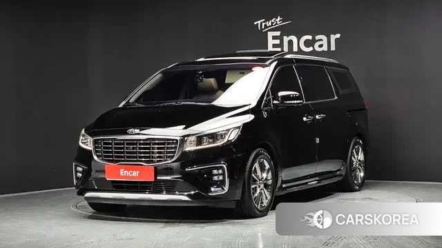 Kia The New Carnival 2018 Черный из Кореи