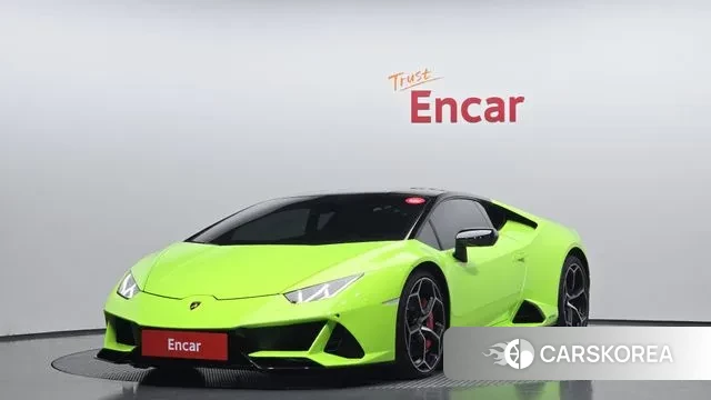 Lamborghini Huracan 2020 Зеленый из Кореи