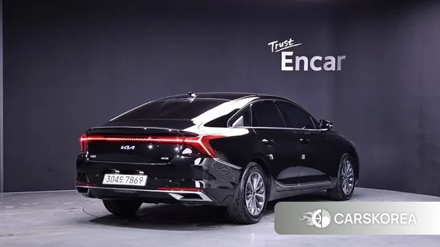 Kia K8 Hybrid 2023 Черный из Кореи