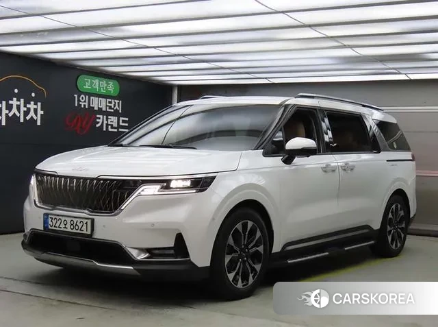 Kia Carnival 4th generation 2022 Белый из Кореи