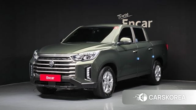 Ssangyong The New Rexton Sport 2021 Зеленый из Кореи