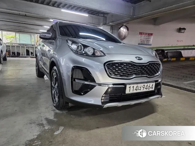 Kia Sportage The Bold 2021 Серый из Кореи