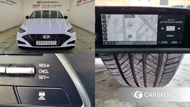 Hyundai Sonata (DN8) 2022 Белый из Кореи