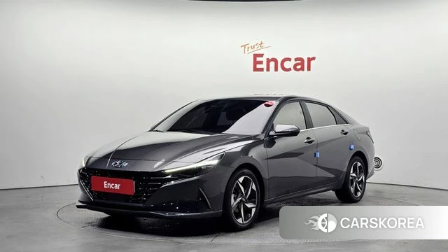 Hyundai Avante (CN7) 2021 Серый из Кореи