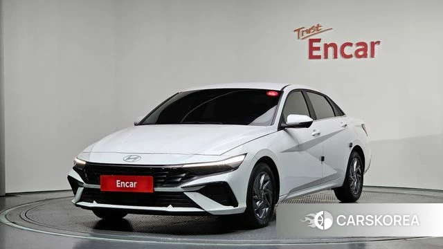 Hyundai The New Avante (CN7) 2024 Белый из Кореи