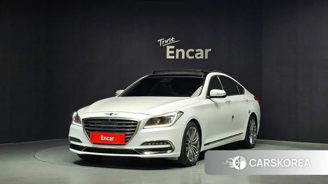 Genesis G80 2019 Белый из Кореи