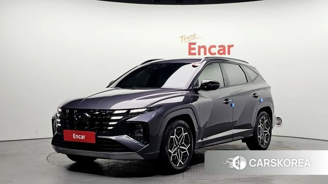 Hyundai Tucson Hybrid (NX4) 2022 Серый из Кореи