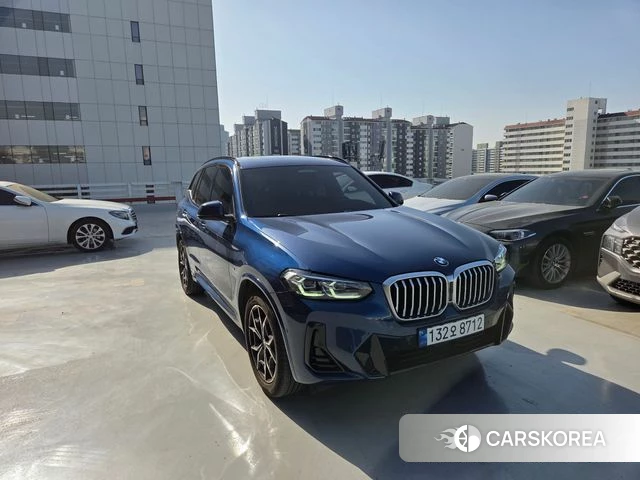 BMW X3 (G01) 2023 Синий из Кореи