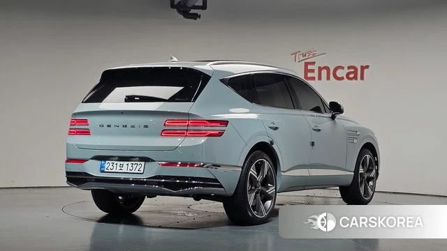Genesis GV80 2025 Небесно-голубой из Кореи