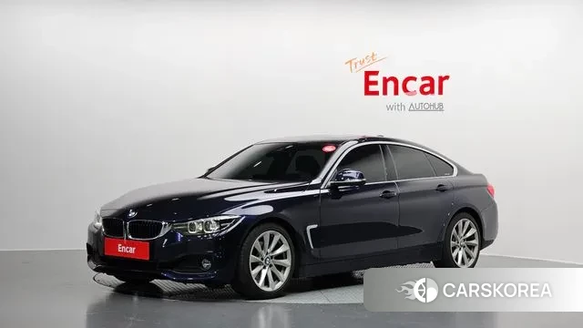 BMW 4 Series (F32) 2019 Синий из Кореи