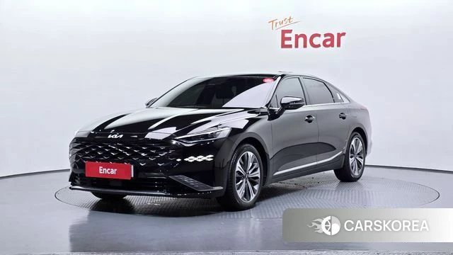 Kia K8 Hybrid 2023 Черный из Кореи
