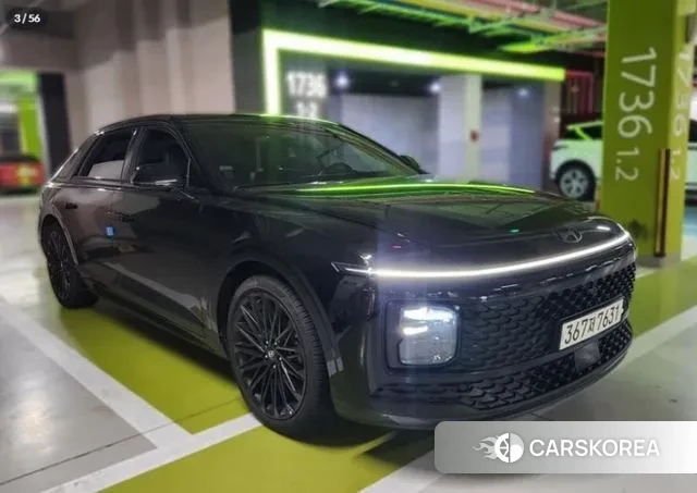 Hyundai Grandeur Hybrid (GN7) 2023 Черный из Кореи