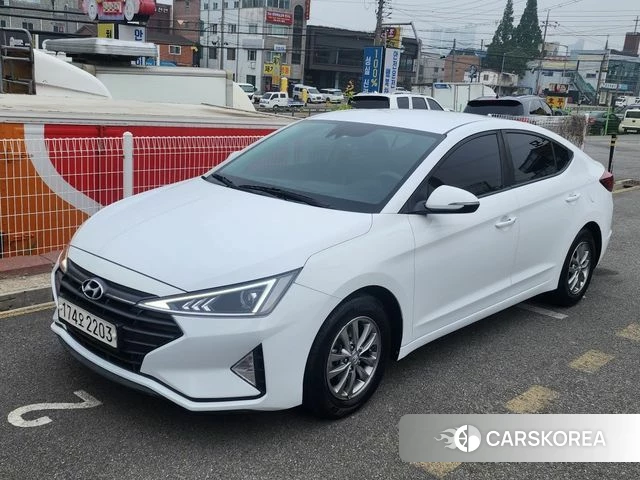 Hyundai The New Avante AD 2018 Белый из Кореи