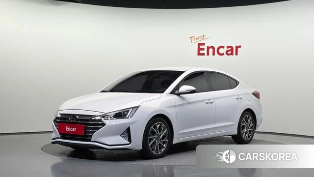 Hyundai The New Avante AD 2019 Белый из Кореи