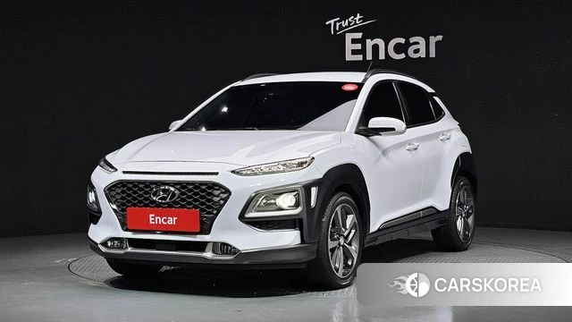 Hyundai Kona 2018 Белый из Кореи