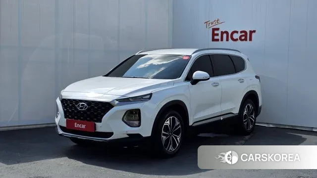 Hyundai Santa Fe TM 2018 Белый из Кореи