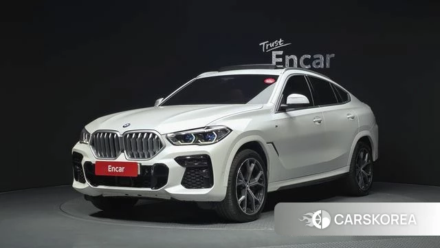 BMW X6 (G06) 2023 Белый из Кореи