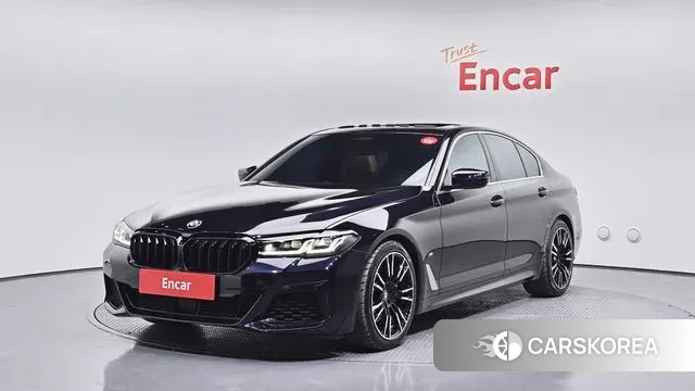 BMW 5 Series (G30) 2022 Синий из Кореи