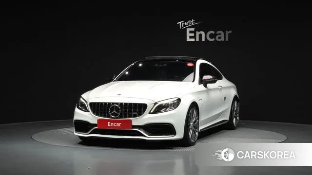 Mercedes-Benz C-Class W205 2021 Белый из Кореи