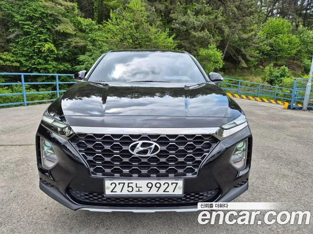 Hyundai Santa Fe TM 2020 Черный из Кореи