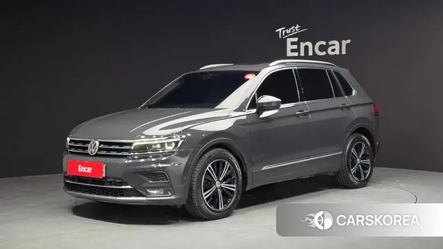 Volkswagen Tiguan second Generation 2018 Серый из Кореи