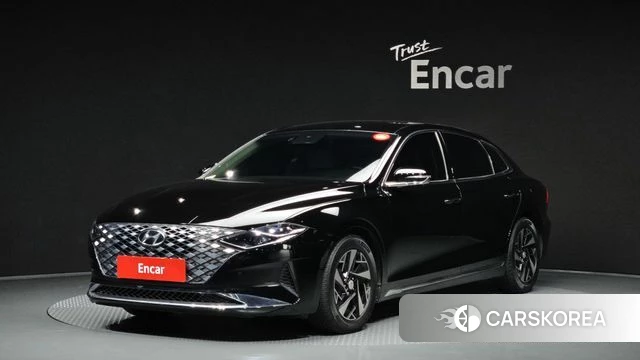 Hyundai The New Grandeur IG Hybrid 2022 Черный из Кореи
