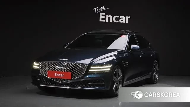 Genesis G80 (RG3) 2021 Синий из Кореи