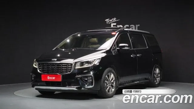 Kia The New Carnival 2018 Черный из Кореи
