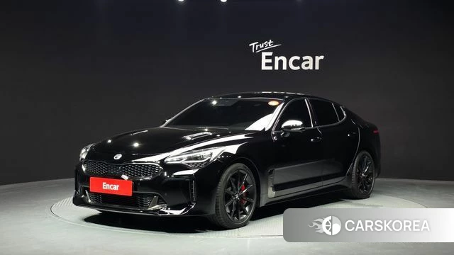 Kia Stinger Meister 2021 Черный из Кореи