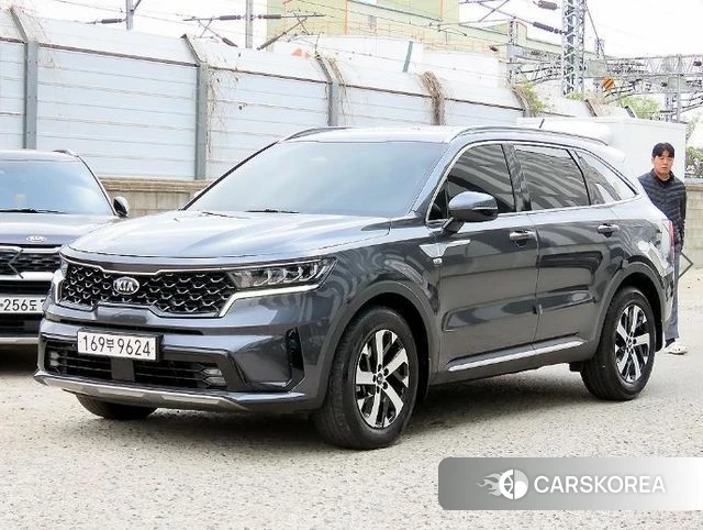 Kia Sorento 4th Generation 2020 Серебристо-серый из Кореи