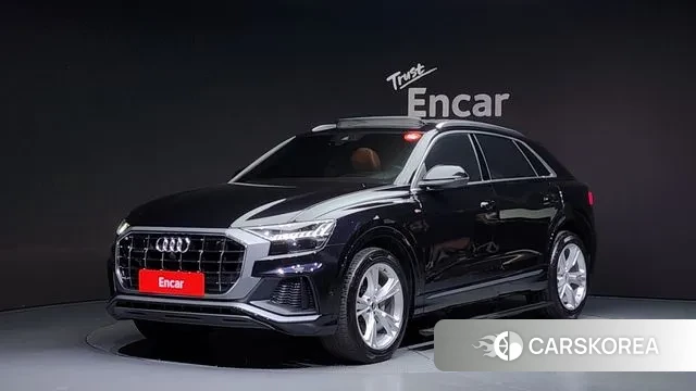 Audi Q8 (4M) 2021 Черный из Кореи
