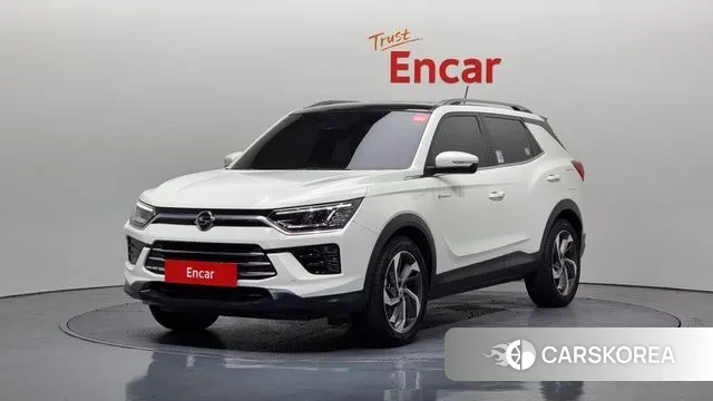 Ssangyong Beautiful Korando 2021 Белый из Кореи