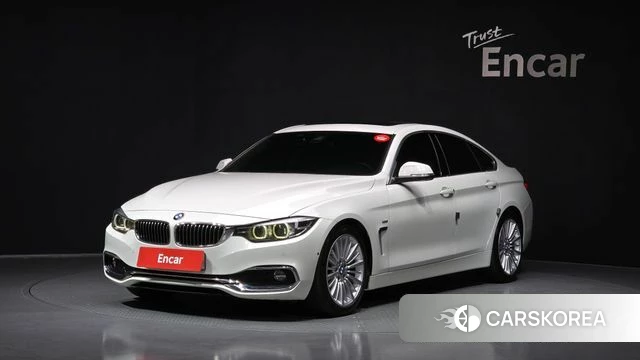 BMW 4 Series (F32) 2018 Белый из Кореи
