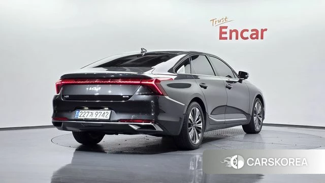 Kia K8 Hybrid 2021 Серый из Кореи