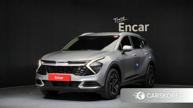 Kia Sportage 5th Generation Hybrid 2022 Серебристо-серый из Кореи