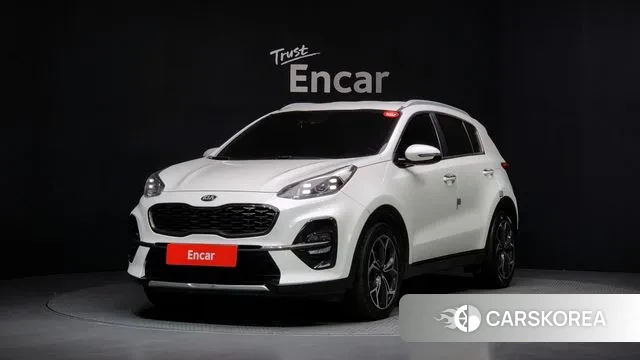 Kia Sportage The Bold 2018 Белый из Кореи