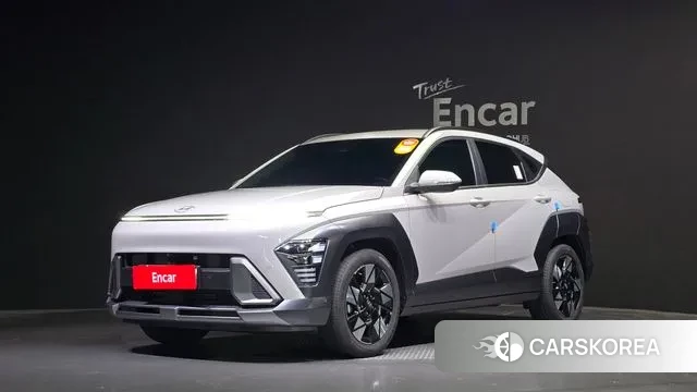 Hyundai Kona Hybrid (SX2) 2023 Серебристо-серый из Кореи