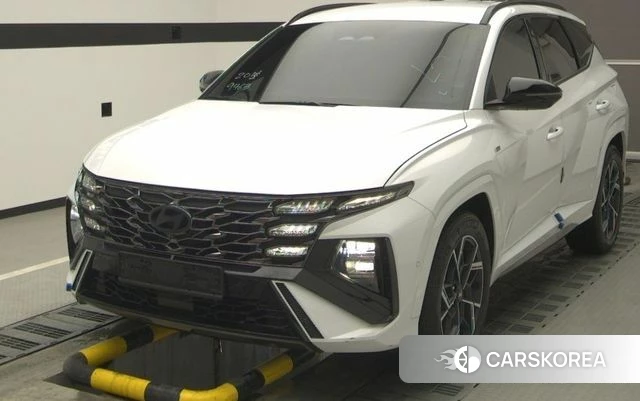 Hyundai The New Tucson Hybrid (NX4) 2024 Белый из Кореи