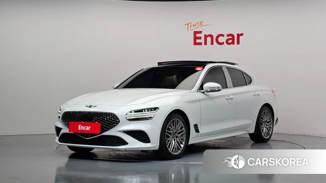 Genesis The New G70 2022 Белый из Кореи