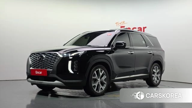 Hyundai Palisade 2022 Черный из Кореи