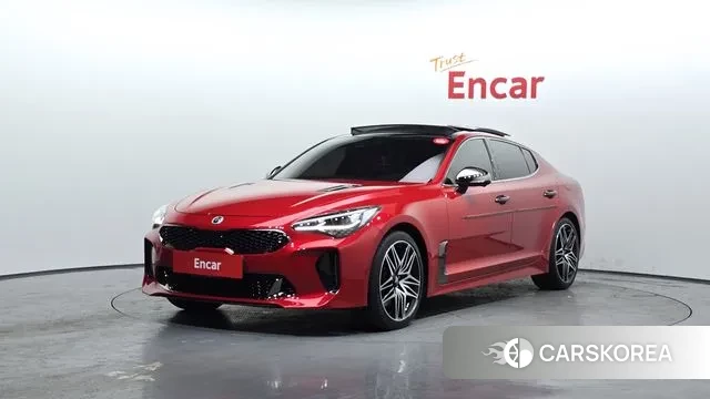 Kia Stinger Meister 2021 Красный из Кореи