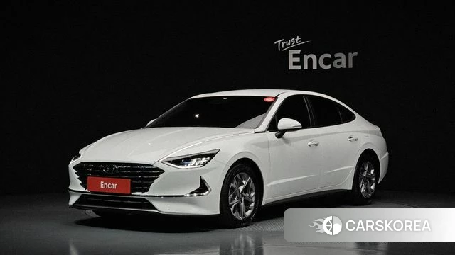 Hyundai Sonata (DN8) 2019 Белый из Кореи