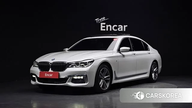 BMW 7 Series (G11) 2018 Белый из Кореи