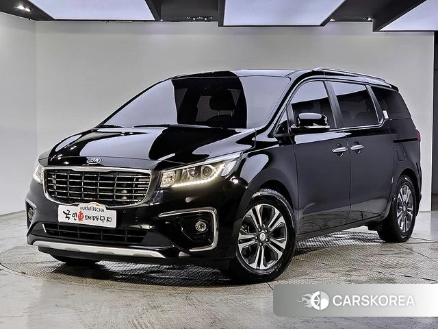 Kia The New Carnival 2019 Черный из Кореи